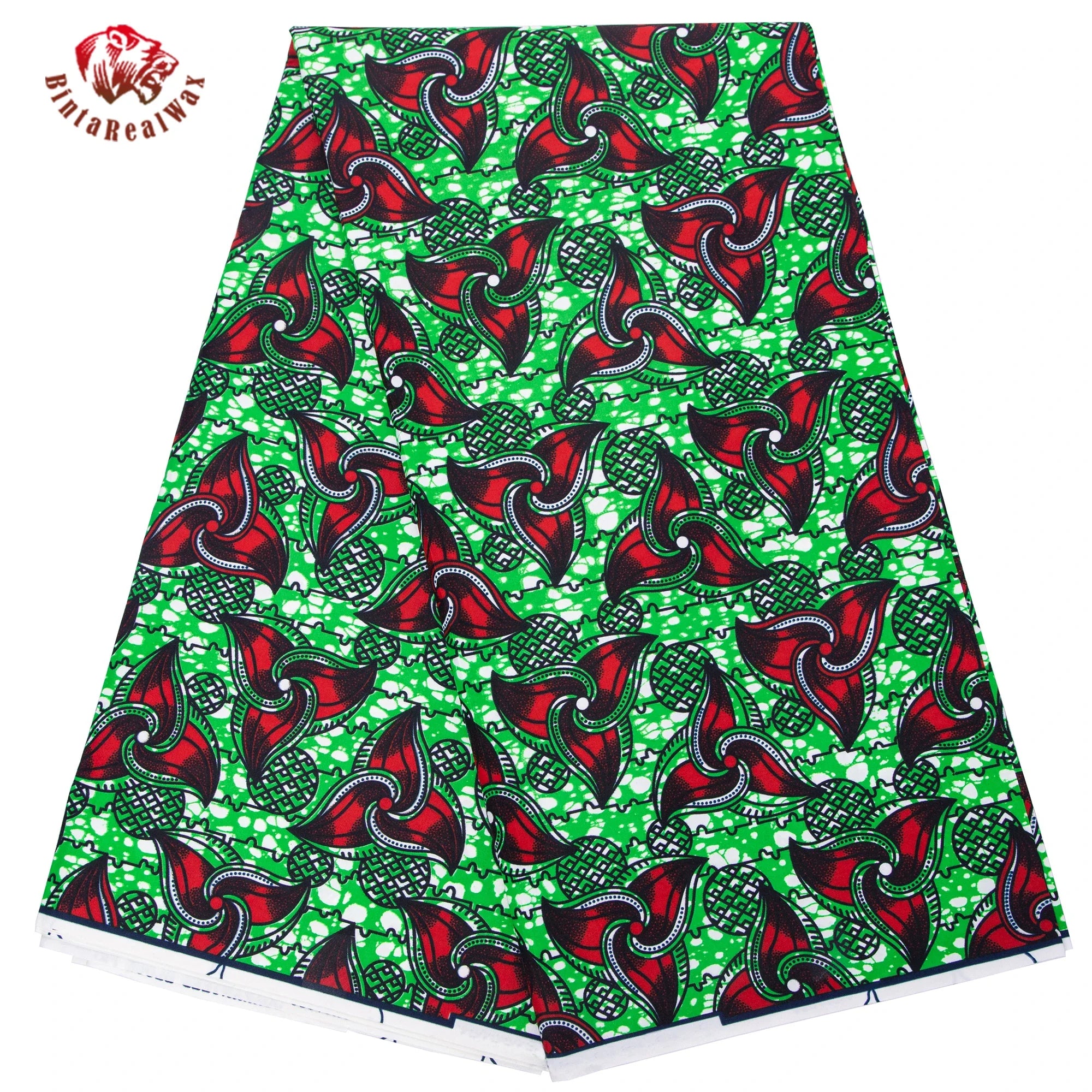 Elariah Ankara Wax Print Fabric – 6 Yards African Batik Polyester Material for Dresses, Sewing & Occasion Wear