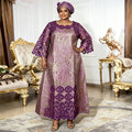 Vestido largo caftán dashiki africano Elariah para mujer – Túnica abaya modesta estilo bazín tradicional