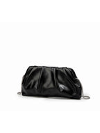 Elariah Luxury Chain Shoulder Clutch Bag – Elegant PU Leather Evening Purse for Weddings & Parties