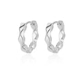Elariah Elegant Stainless Steel Round Hoop Earrings for Women – Vintage Style 20mm Luxury Everyday & Occasion Jewellery