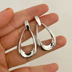 French Style Geometric Drop Earrings – Trendy Statement Jewelry for Women