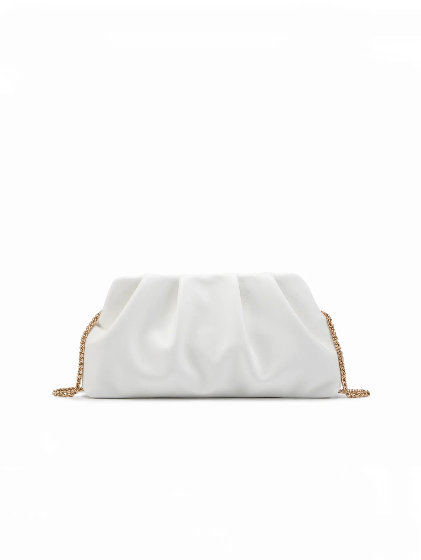 Elariah Luxury Chain Shoulder Clutch Bag – Elegant PU Leather Evening Purse for Weddings & Parties