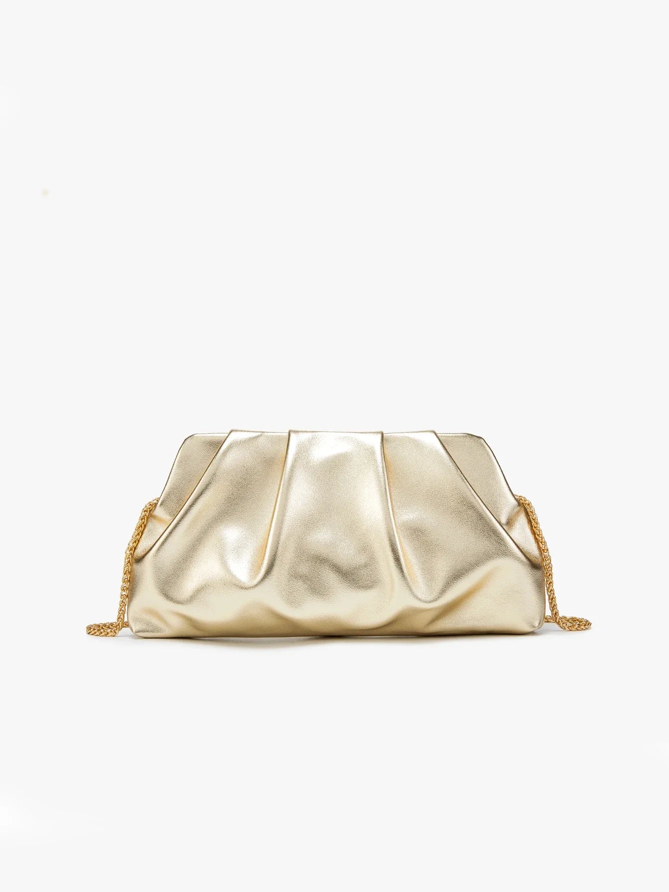 Elariah Luxury Chain Shoulder Clutch Bag – Elegant PU Leather Evening Purse for Weddings & Parties