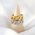316L Stainless Steel Fashion Ring – Durable, Non-Fading Band for Women