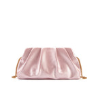 Elariah Luxury Chain Shoulder Clutch Bag – Elegant PU Leather Evening Purse for Weddings & Parties