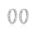 Elariah Elegant Stainless Steel Round Hoop Earrings for Women – Vintage Style 20mm Luxury Everyday & Occasion Jewellery