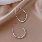 French Style Geometric Drop Earrings – Trendy Statement Jewelry for Women