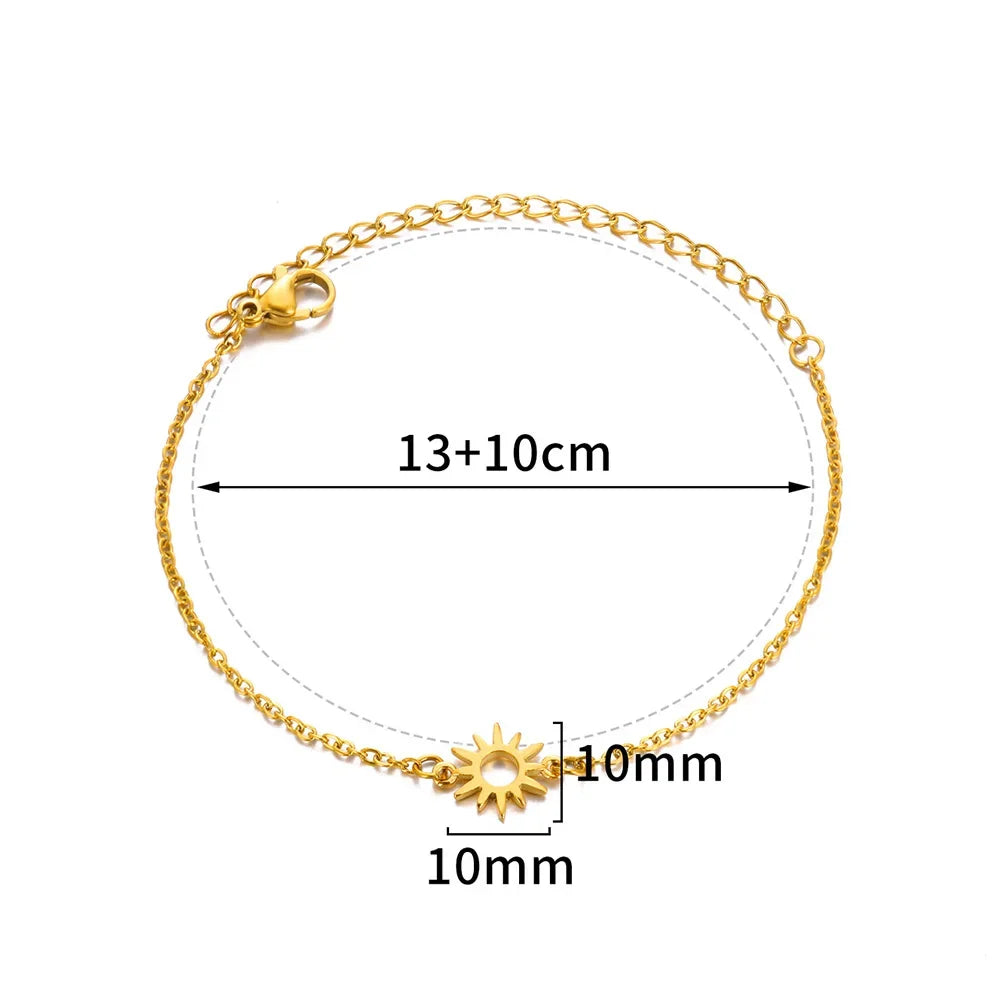 Elariah 18K Gold-Plated Stainless Steel Pearl Anklet for Women – Classic Imitation Pearl Beach Ankle Bracelet