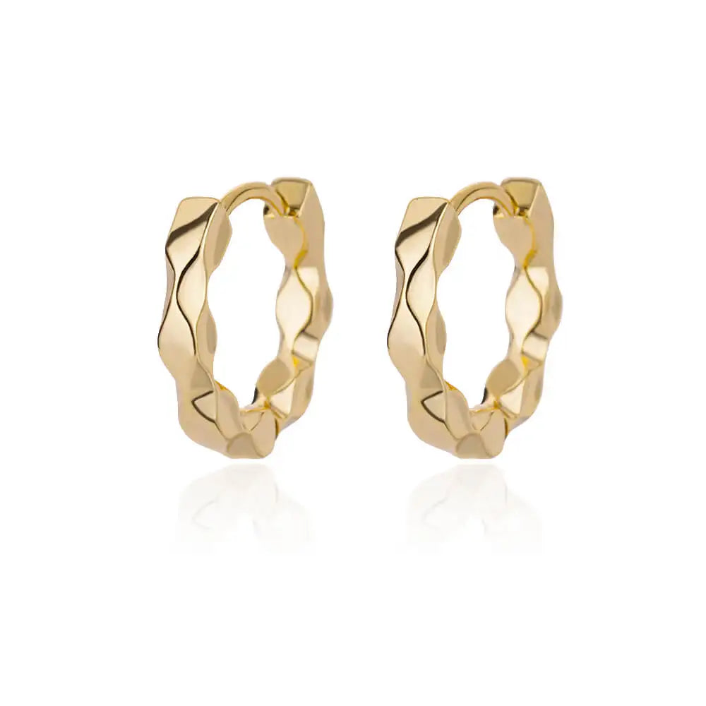 Elariah Elegant Stainless Steel Round Hoop Earrings for Women – Vintage Style 20mm Luxury Everyday & Occasion Jewellery