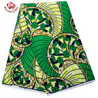 Elariah Ankara Wax Print Fabric – 6 Yards African Batik Polyester Material for Dresses, Sewing & Occasion Wear