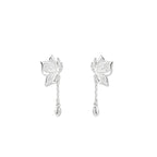 Elariah 925 Sterling Silver Hollow Butterfly Stud Earrings – Hypoallergenic Crystal Butterfly Earrings for Women