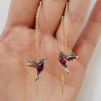 Elegant Pearl Long Tassel Drop Earrings – Fashion Metal Chain Jewelry for Women