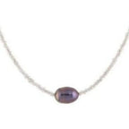 Artistic Retro Freshwater Pearl Necklace – Handmade Bohemian Pendant Jewelry