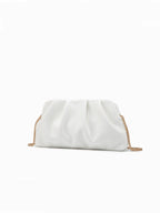 Elariah Luxury Chain Shoulder Clutch Bag – Elegant PU Leather Evening Purse for Weddings & Parties
