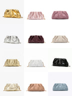 Elariah Luxury Chain Shoulder Clutch Bag – Elegant PU Leather Evening Purse for Weddings & Parties