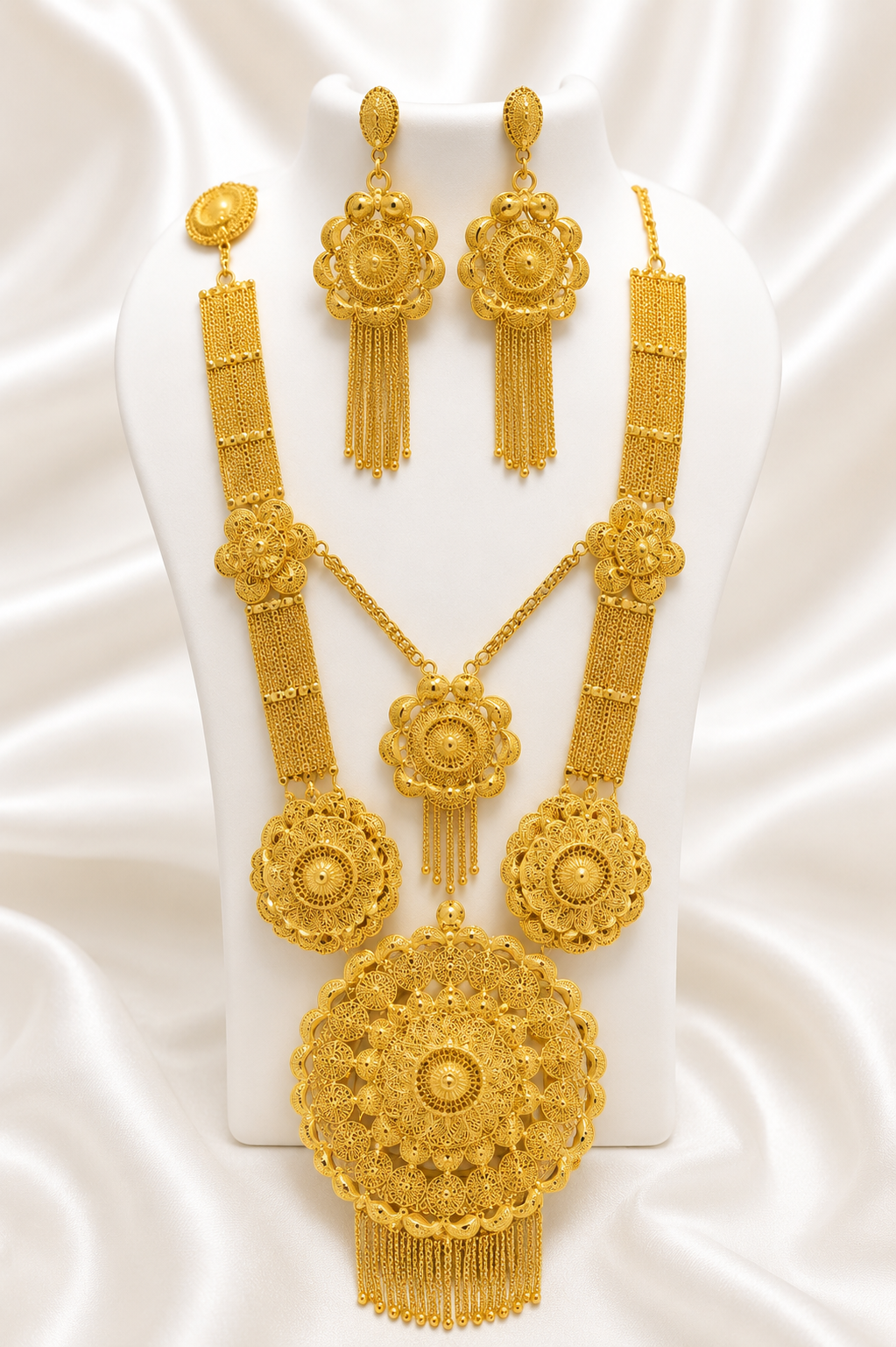 00940 - Necklace - 2 Gram Gold Plated
