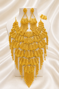 00955 - Necklace - 2 Gram Gold Plated