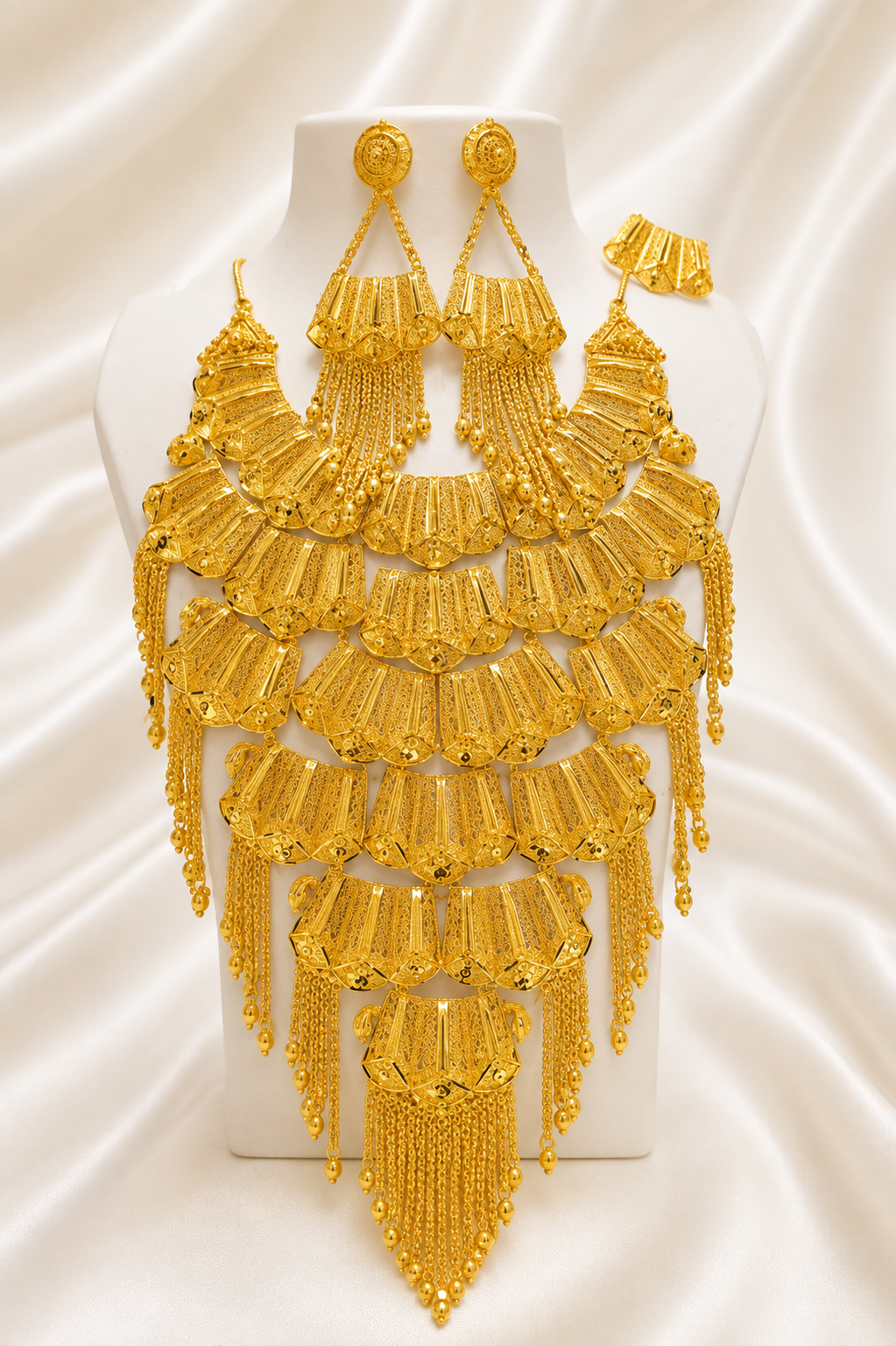 00955 - Necklace - 2 Gram Gold Plated