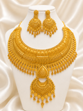 00943 - Necklace - 2 Gram Gold Plated