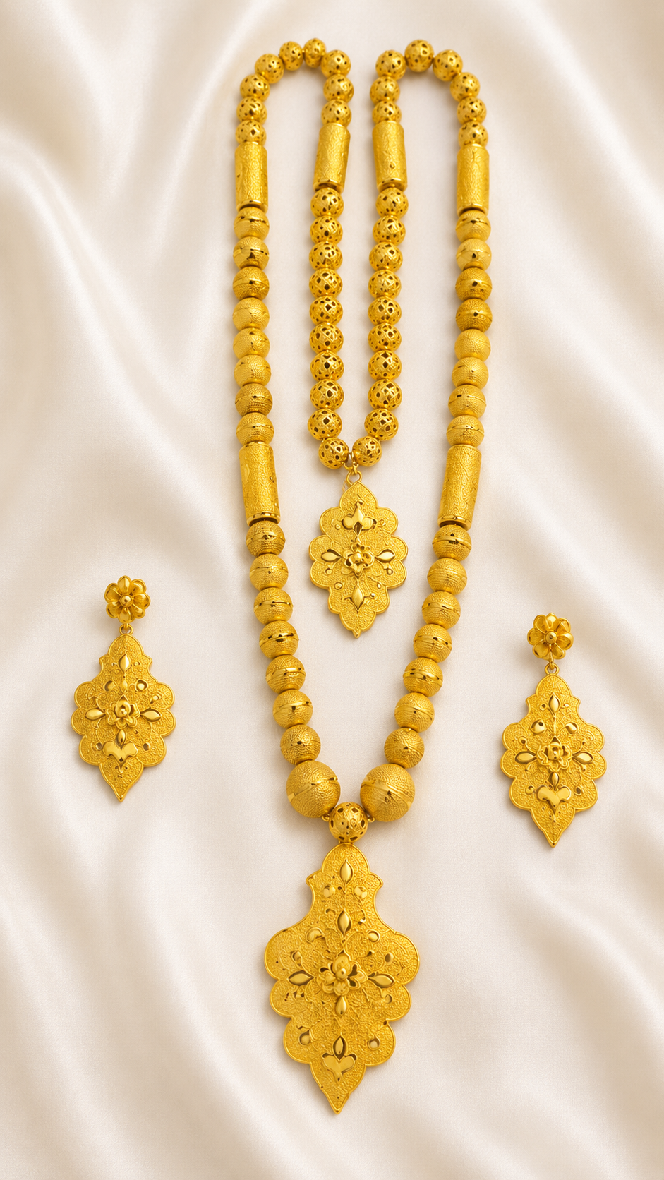 00947 - Necklace - 2 Gram Gold Plated