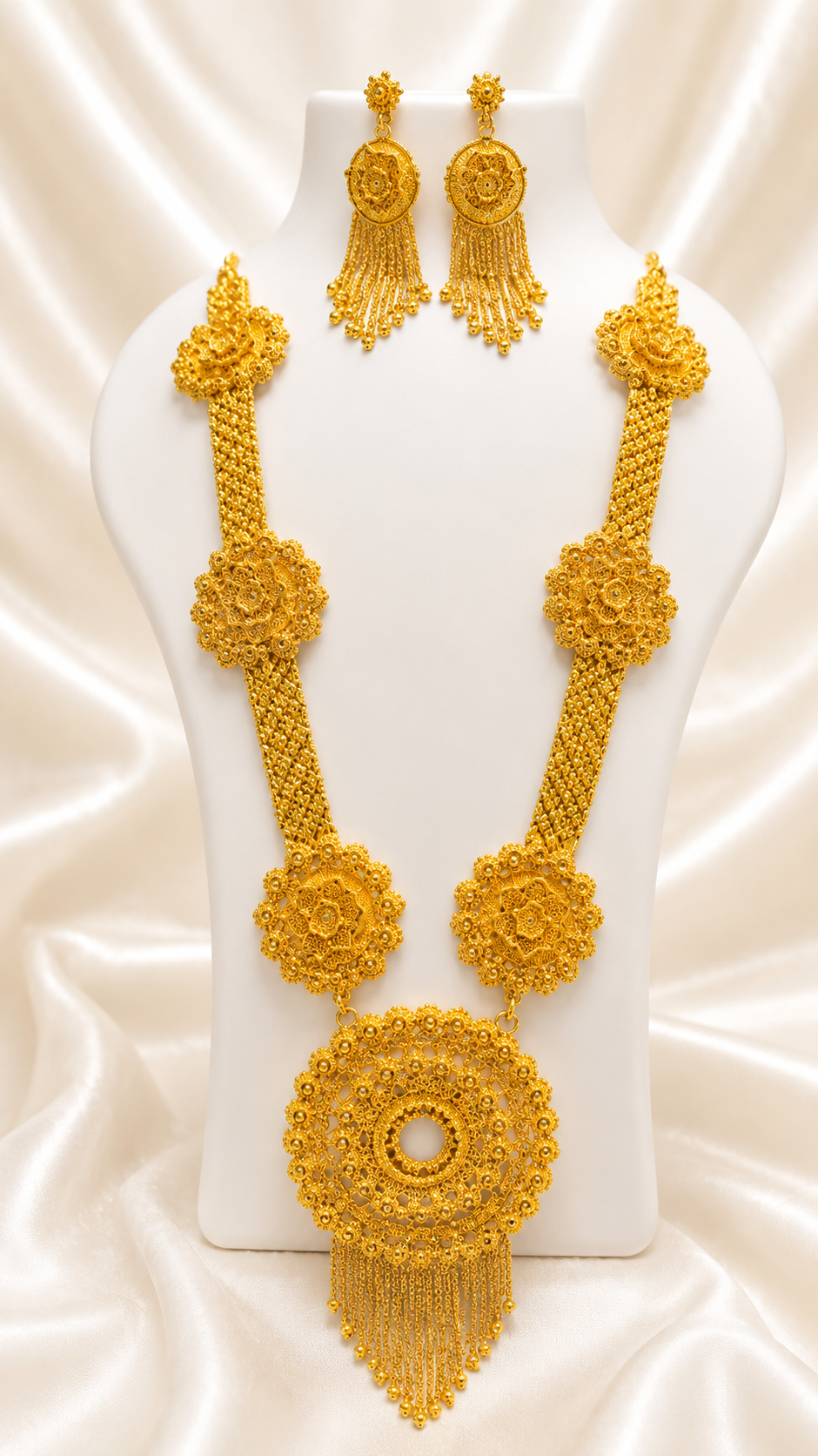 00942 - Necklace - 2 Gram Gold Plated
